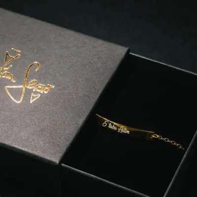 Zapestnica s tabo letim (zlata)