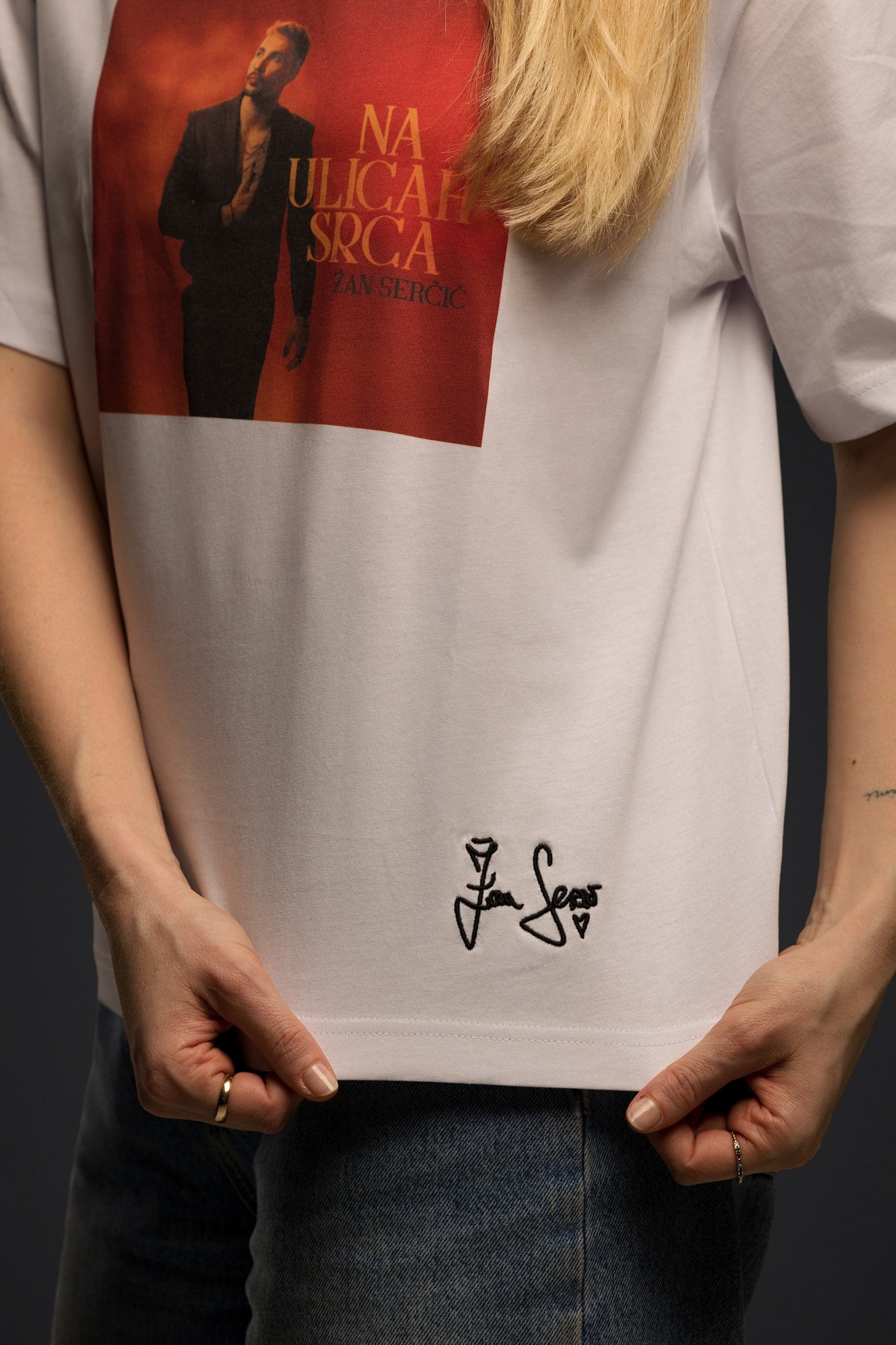 T-SHIRT BELI NA ULICAH SRCA (Album Release - Limited Edition) - slika 6